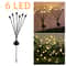 Solar Firefly Garden Lights Outdoor Waterproof Swaying LED Pathway Lights 6