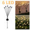 Solar Firefly Garden Lights Outdoor Waterproof Swaying LED Pathway Lights 6