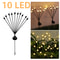 Solar Firefly Garden Lights Outdoor Waterproof Swaying LED Pathway Lights 8