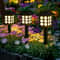 Solar Pathway Lights Pack Waterproof Outdoor Garden Lights for Yard Walkway Decor