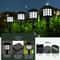 Solar Pathway Lights Pack Waterproof Outdoor Garden Lights for Yard Walkway Decor