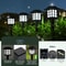 Solar Pathway Lights Pack Waterproof Outdoor Garden Lights for Yard Walkway Decor