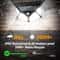 Solar Motion Sensor Light Outdoor Wall Lamp Waterproof Security Lights For Garden And Yard 3