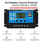 Smart Solar Charge Controller With LCD Display Dual USB Regulator 3