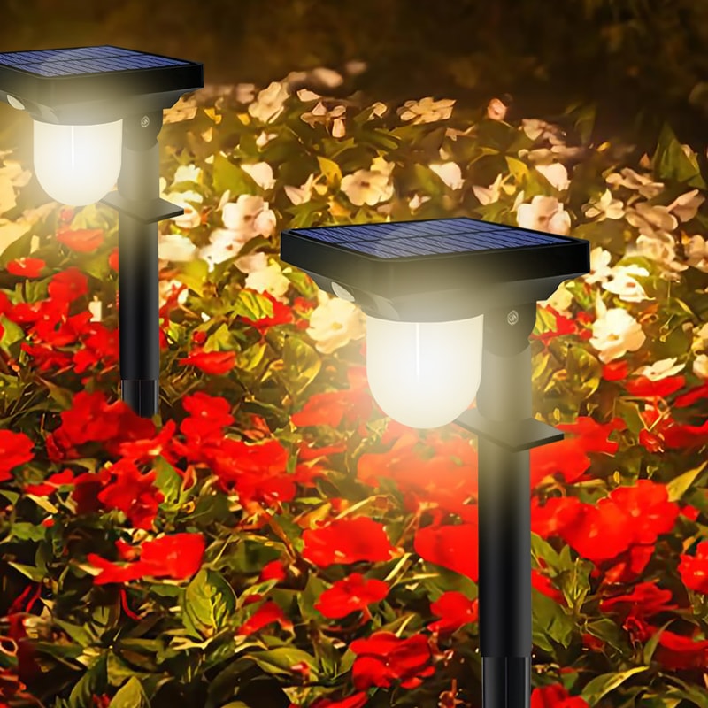 Solar Motion Sensor Wall Light Waterproof Outdoor Garden Lamp for Pathway Yard Security