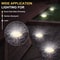 Solar Garden Disk Lights Waterproof InGround LED Pathway Lighting 5