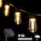 Solar String Lights Outdoor Waterproof Vintage Edison Bulbs For Garden Patio Decor 5