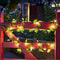 Solar Ivy Fairy Lights LED Outdoor Garden String Lights with Modes