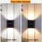 Solar Up Down Wall Light Waterproof Outdoor Garden Lamp 4