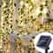 Solar Ivy Fairy Lights Outdoor Waterproof LED Garland for Garden Decor