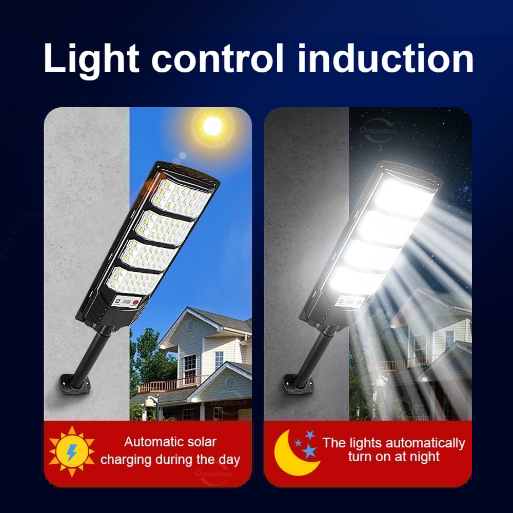 Ultra Bright Solar Outdoor Light With Motion Sensor Waterproof Garden Security Lamp 3