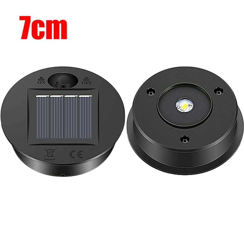 Solar Lantern Replacement Top Waterproof LED Solar Light Lid For Garden Outdoor Decor 6