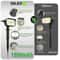 LED Solar Motion Sensor Outdoor Spotlights Waterproof Garden Security Lights