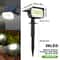 LED Solar Motion Sensor Outdoor Spotlights Waterproof Garden Security Lights