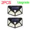 Solar Motion Sensor Wall Lights LED Outdoor Waterproof Security Lights 6
