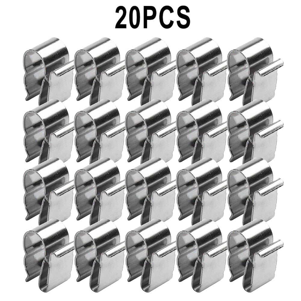 Solar Panel Cable Clips Stainless Steel PV Wire Organizer For Solar Wiring 5