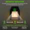 Solar Motion Sensor Wall Light Waterproof Outdoor Garden Lamp With Modes 3