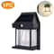 Solar Motion Sensor Wall Light Waterproof Outdoor Garden Lamp With Modes 6