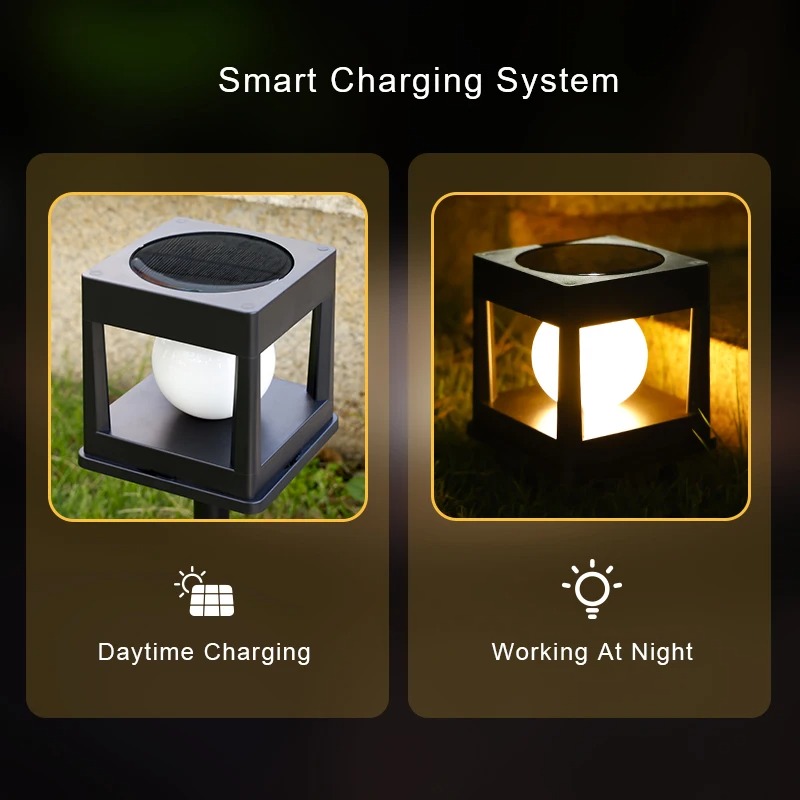 Solar Post Cap Lights Outdoor Waterproof Solar Powered Fence & Deck Lighting