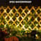 Solar Ivy Outdoor String Lights Waterproof Solar Outdoor String Lights with LEDs for Garden & Party Decor