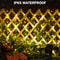 Solar Ivy Outdoor String Lights Waterproof Solar Outdoor String Lights with LEDs for Garden & Party Decor