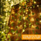 Solar Ivy Outdoor String Lights Waterproof Solar Outdoor String Lights with LEDs for Garden & Party Decor