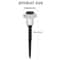 Solar Mushroom Pathway Lights Outdoor LED Garden Stakes for Walkways and Lawn Decor