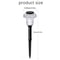 Solar Mushroom Pathway Lights Outdoor LED Garden Stakes for Walkways and Lawn Decor