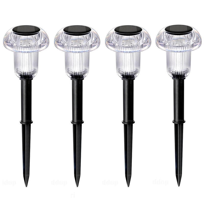 Solar Mushroom Pathway Lights Outdoor LED Garden Stakes for Walkways and Lawn Decor