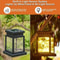Solar Star Palace Lantern Waterproof Solar Garden Lantern Light for Outdoor Decor