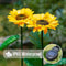Solar Sunflower Garden Lights Waterproof Outdoor Decor