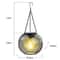 Solar Garden Lantern With Warm LED Glow Waterproof Outdoor Hanging Light 7