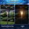 Solar LED Outdoor Wall Floor Lamp Waterproof Garden Light 4
