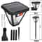 Solar LED Outdoor Wall Floor Lamp Waterproof Garden Light 6