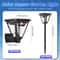 Solar LED Outdoor Wall Floor Lamp Waterproof Garden Light 5