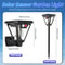 Solar LED Outdoor Wall Floor Lamp Waterproof Garden Light 5