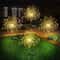 Solar Firework Fairy Lights Outdoor Garden Pathway LED Decor