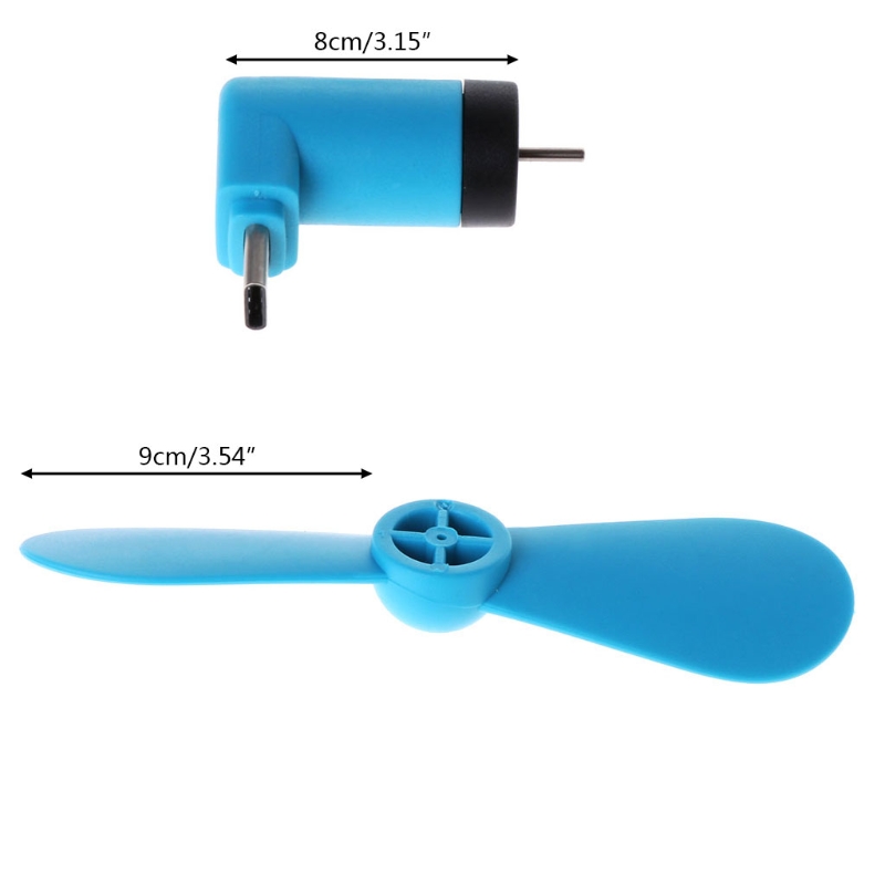 Mini Portable USB Fan for Phone USB C Micro USB Cooling Fan