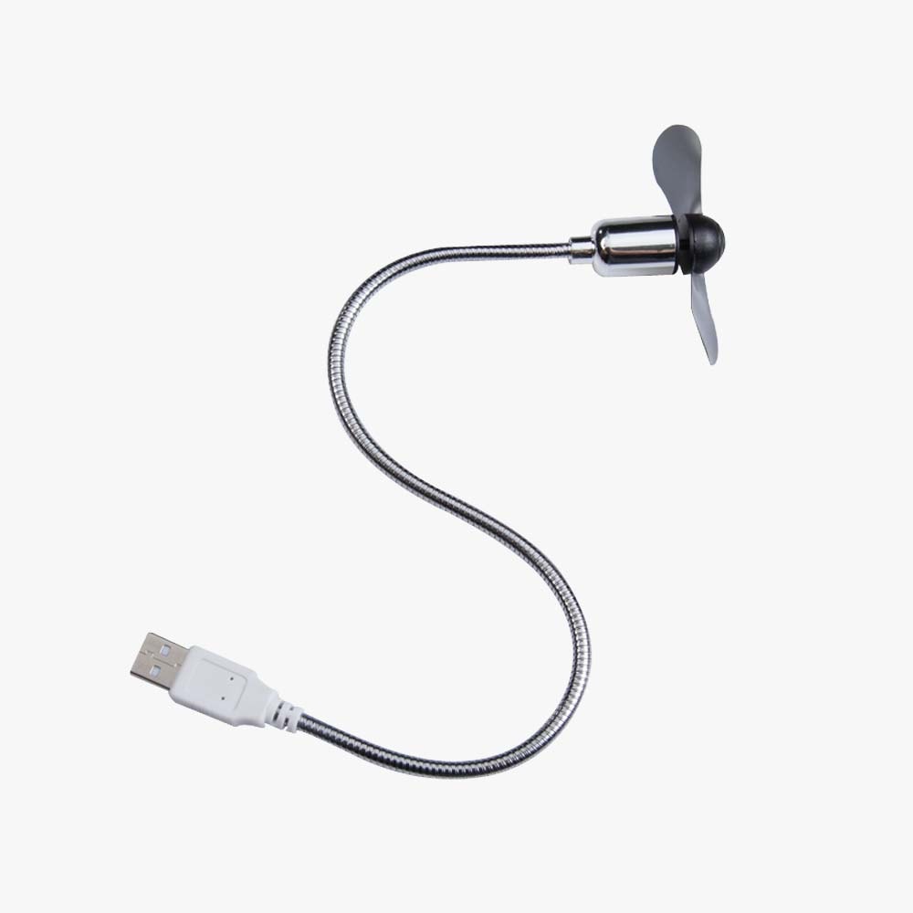 Portable USB Fan Flexible Mini Cooling Fan for Laptop and Notebook Use