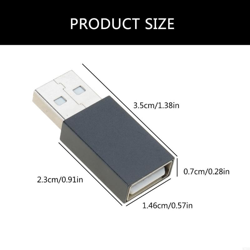 USB Data Blocker Adapter Fast Charge Secure Charging Protector 5