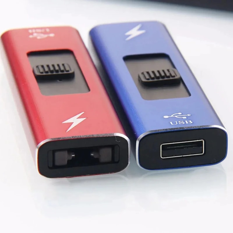 USB Rechargeable Plasma Lighter Windproof Metal Arc Lighter For Outdoor Everyday Use 5