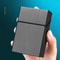 Slim Metal Cigarette Case Capacity Durable Pocket Tobacco Holder