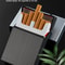 Slim Metal Cigarette Case Capacity Durable Pocket Tobacco Holder