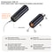 USB Rechargeable Windproof Electric Lighter With Blow Sensor For Outdoor Camping 5