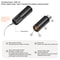 USB Rechargeable Windproof Electric Lighter With Blow Sensor For Outdoor Camping 7