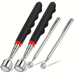 telescopic magnetic pickup tool for hard to reach areas and quick metal retrieval