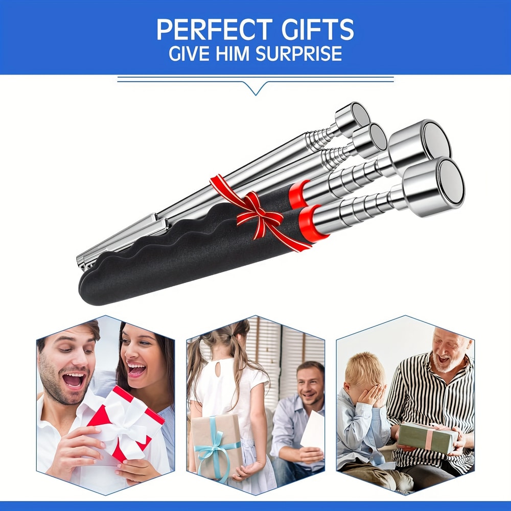Telescopic Magnetic Pickup Tool For Hard To Reach Areas And Quick Metal Retrieval 4