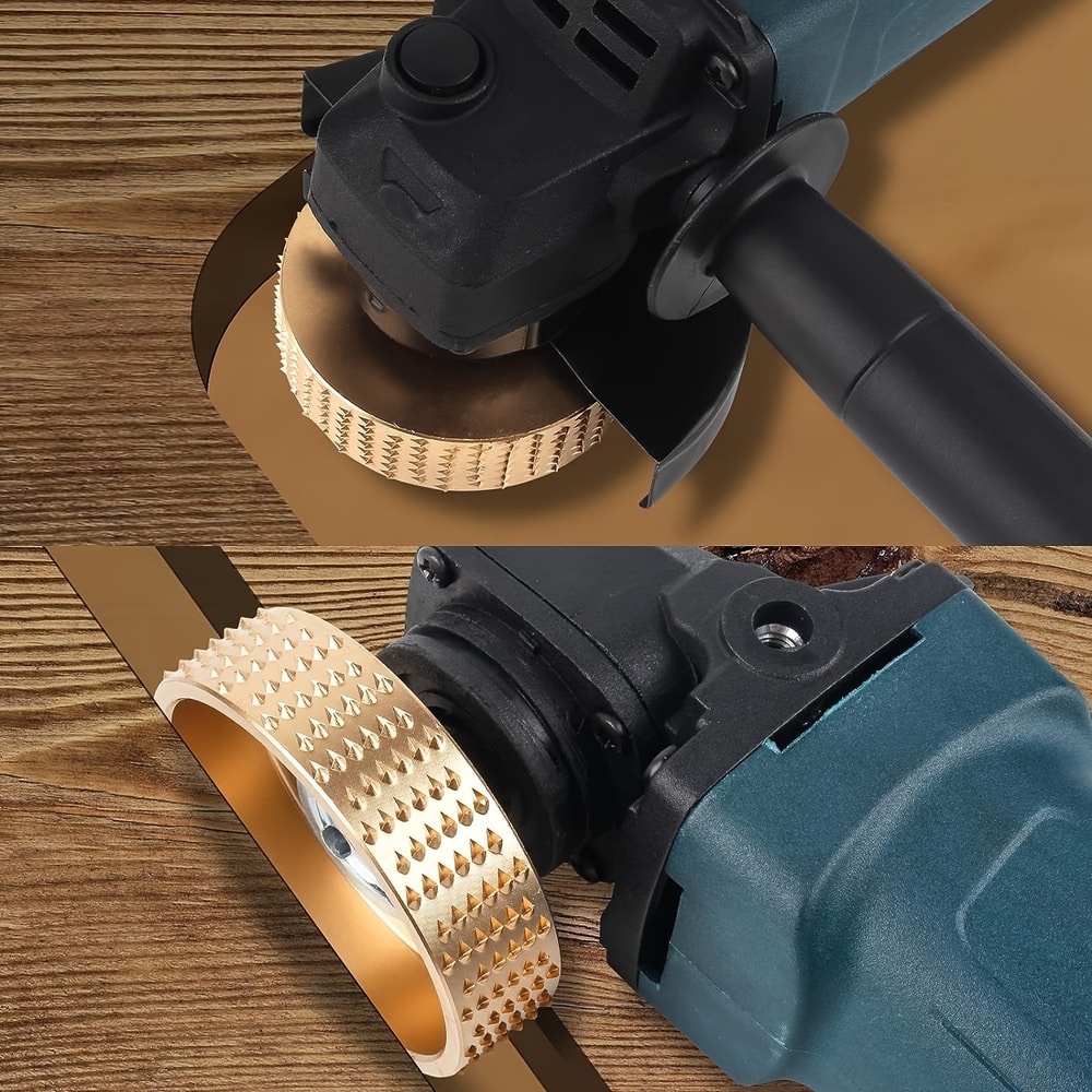 Angle Grinder Wood Carving Disc Set for Fast Shaping and Precision Woodworking