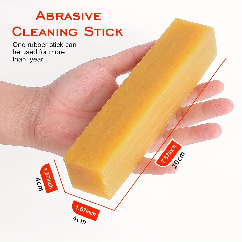 Heavy Duty Sanding Belt Cleaner Stick Rubber Abrasive Cleaning Block for Woodworking Tools