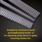 High Precision Woodworking Rasp File Set Carbon Steel Flat Round Half Round Files